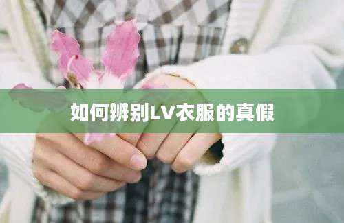 如何辨别LV衣服的真假