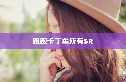 跑跑卡丁车所有SR