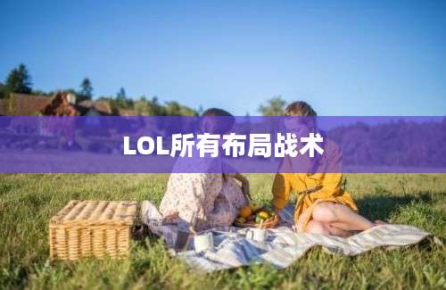 LOL所有布局战术