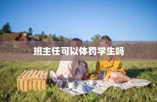 班主任可以体罚学生吗