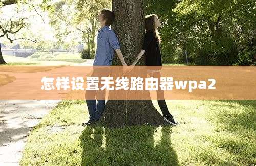 怎样设置无线路由器wpa2