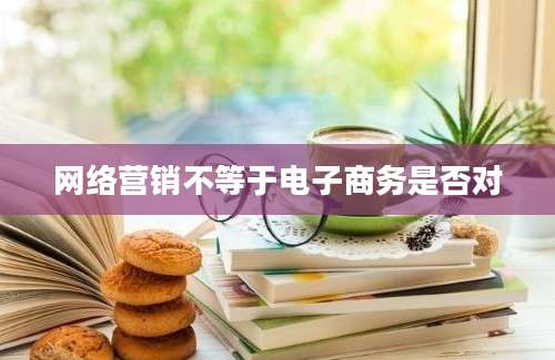 网络营销不等于电子商务是否对