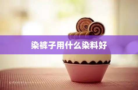 染裤子用什么染料好