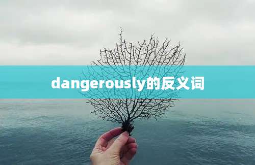 dangerously的反义词