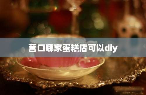 营口哪家蛋糕店可以diy