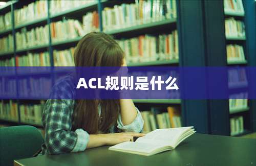 ACL规则是什么