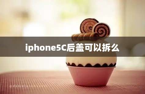 iphone5C后盖可以拆么