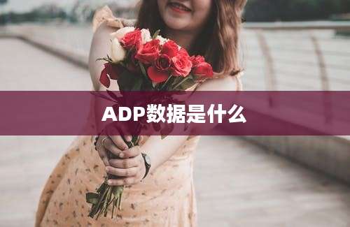 ADP数据是什么