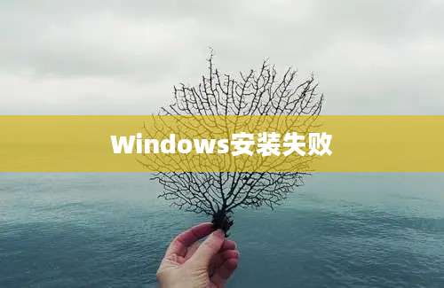 Windows安装失败