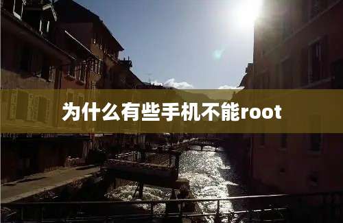 为什么有些手机不能root