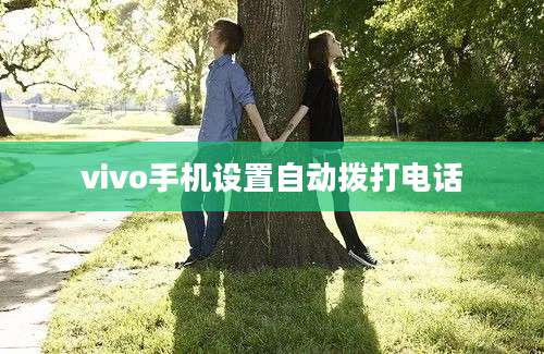 vivo手机设置自动拨打电话