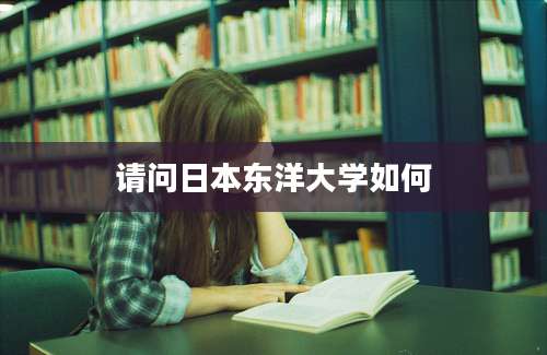 请问日本东洋大学如何