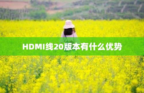 HDMI线20版本有什么优势