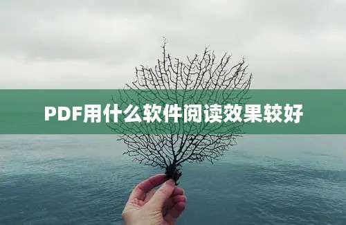 PDF用什么软件阅读效果较好