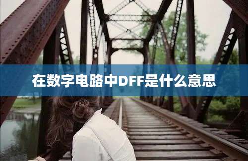 在数字电路中DFF是什么意思