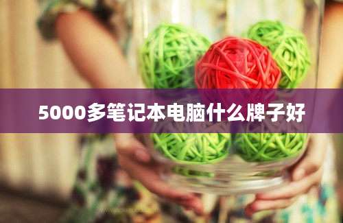 5000多笔记本电脑什么牌子好