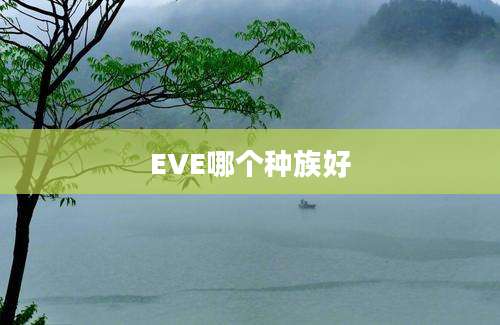 EVE哪个种族好