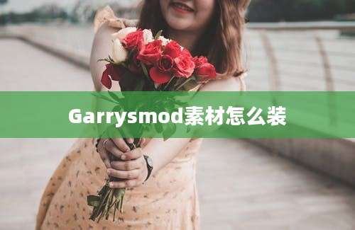 Garrysmod素材怎么装