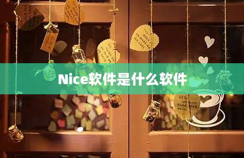 Nice软件是什么软件