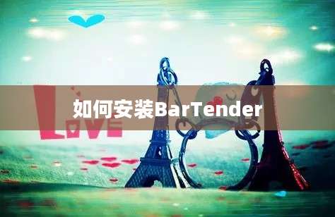 如何安装BarTender