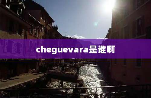 cheguevara是谁啊