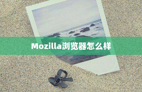 Mozilla浏览器怎么样