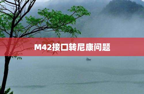 M42接口转尼康问题