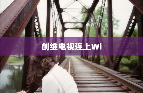 创维电视连上Wi