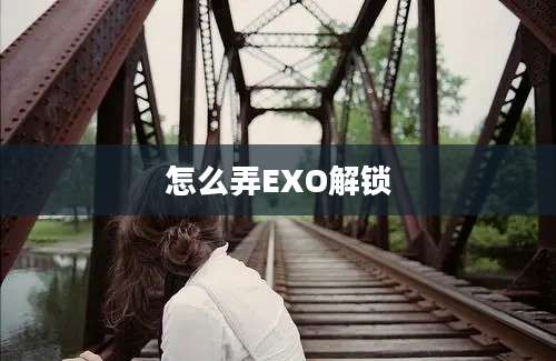 怎么弄EXO解锁