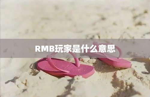 RMB玩家是什么意思