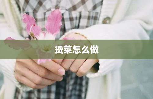 烫菜怎么做