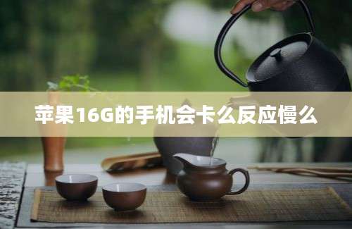 苹果16G的手机会卡么反应慢么