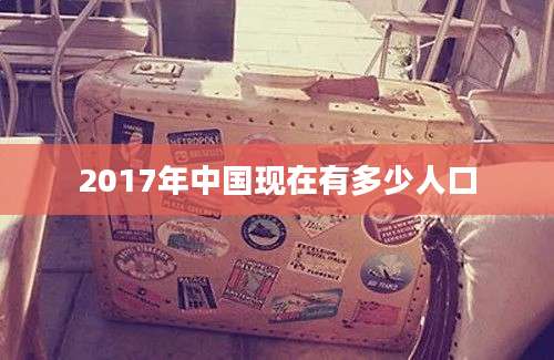 2017年中国现在有多少人口