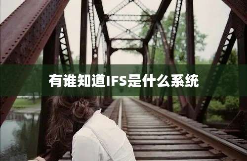 有谁知道IFS是什么系统