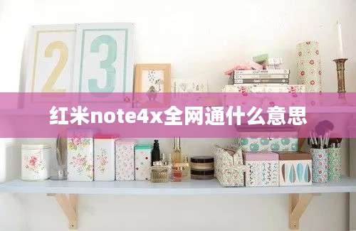 红米note4x全网通什么意思