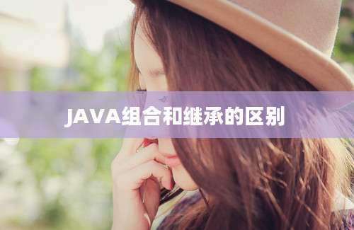 JAVA组合和继承的区别