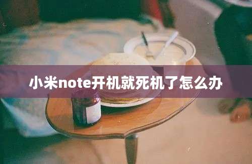 小米note开机就死机了怎么办