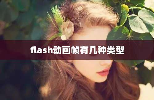 flash动画帧有几种类型