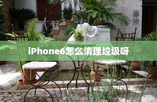 iPhone6怎么清理垃圾呀