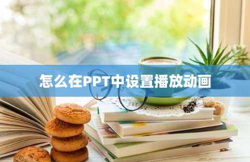 怎么在PPT中设置播放动画