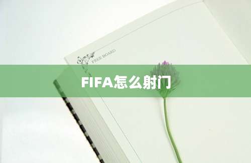 FIFA怎么射门