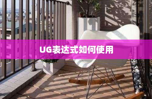 UG表达式如何使用