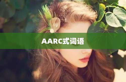 AARC式词语