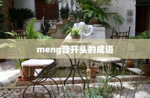 meng音开头的成语