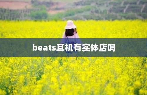 beats耳机有实体店吗