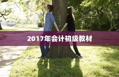 2017年会计初级教材