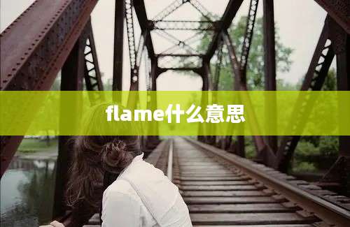 flame什么意思