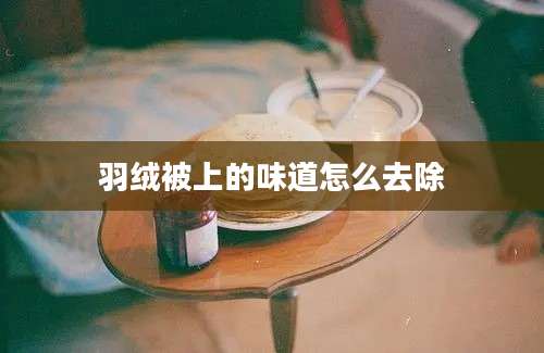 羽绒被上的味道怎么去除