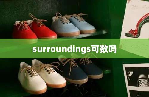 surroundings可数吗