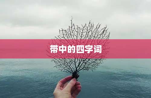 带中的四字词